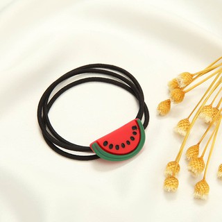 Dây Buộc Tóc Trái Cây Dây Đen CT1