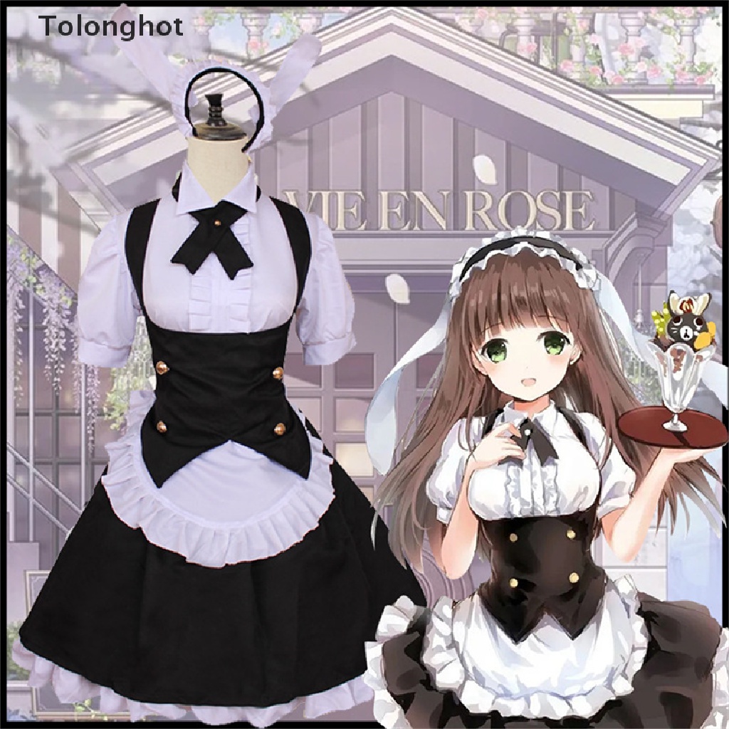 Đầm Lolita Hóa Trang Thỏ Xinh Xắn Cho Bé Gái