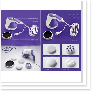 Máy Massage Cầm Tay Relax & Spin Tone 5 Đầu