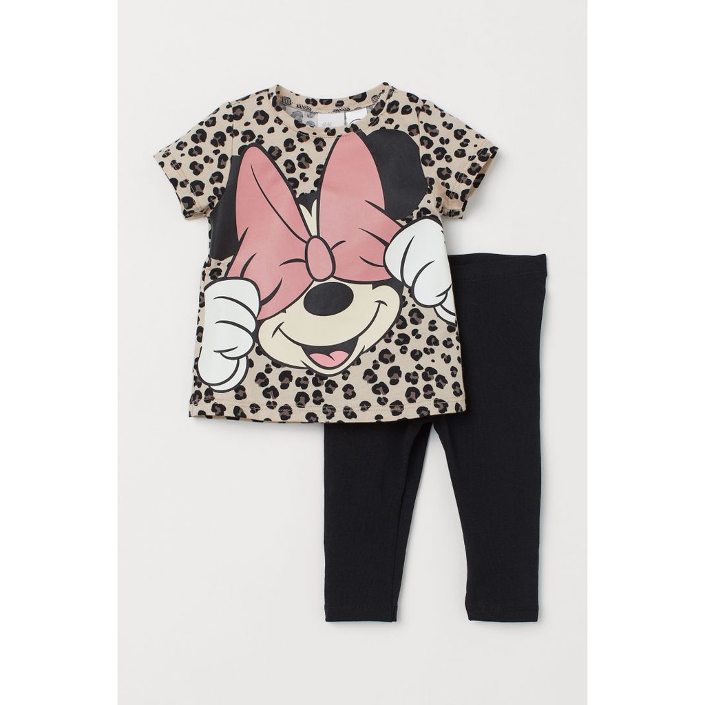 Bộ Micky Báo Đốm Dễ Thương Cho Bé Mùa Hè HM