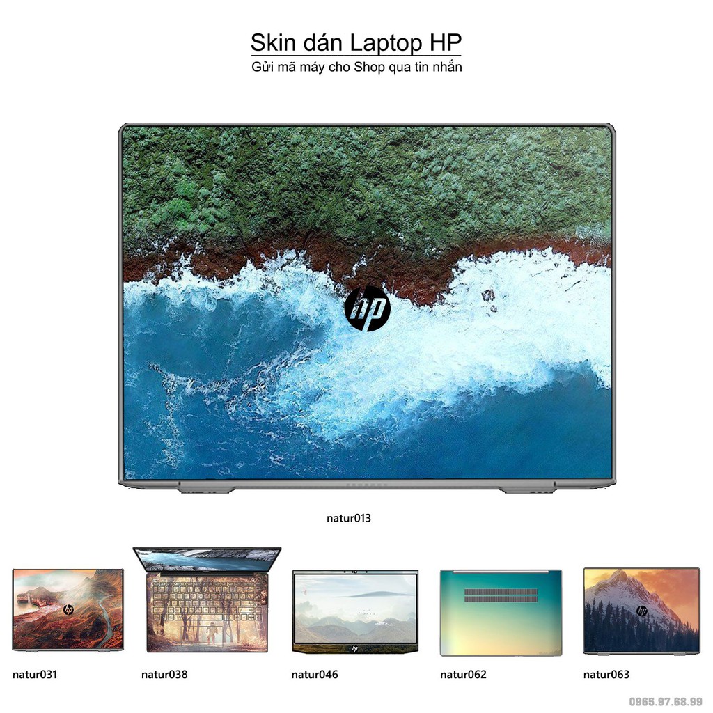 Skin dán Laptop HP in hình thiên nhiên _nhiều mẫu 2 (inbox mã máy cho Shop)
