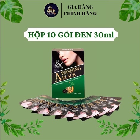 Dầu gội phủ bạc SIN HAIR Nhật Bản 500ml, thành phần nhân sâm tự nhiên giúp đen tóc, nâu tóc từ lần gội đầu tiên.