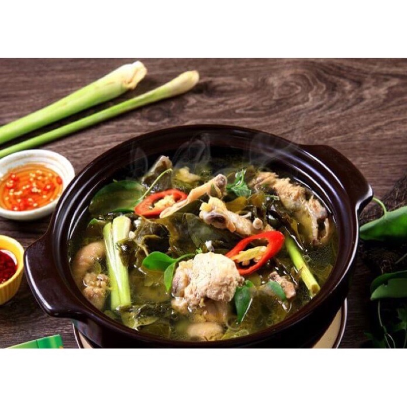 Nồi Đất Tráng Men Nắp Kính Cao Dầy Dặn.