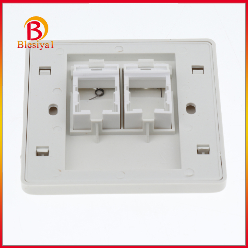 Ổ Cắm Mạng Ethernet 2 Cổng Gắn Tường 1 Chiều Rj45 / Rj11 | BigBuy360 - bigbuy360.vn