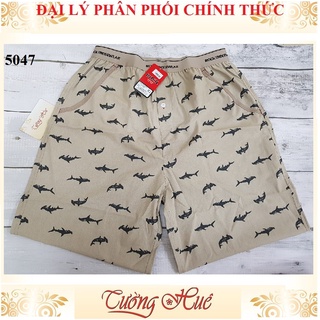 Quần đùi nam Rock 5047 họa tiết hoa lá lưng bảng to có túi trước.