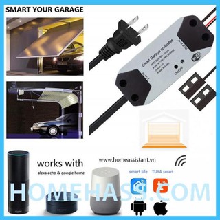 Công Tắc Điều Khiển Cổng Điện Wifi Tuya SG01