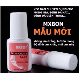 Keo MXBON gắn móng nail , Keo dán móng giả đính đá, 7g,siêu chắc