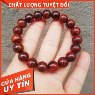 Vong tay phong thủy , vòng tay gỗ sưa đỏ 100% tự nhiên giúp gia chủ phát lộc làm ăn thuận lợi