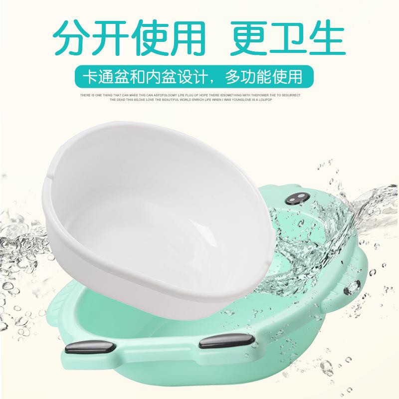 Chậu Rửa Mặt Bằng Nhựa Họa Tiết Hoạt Hình Dễ Thương Cho Bé | BigBuy360 - bigbuy360.vn