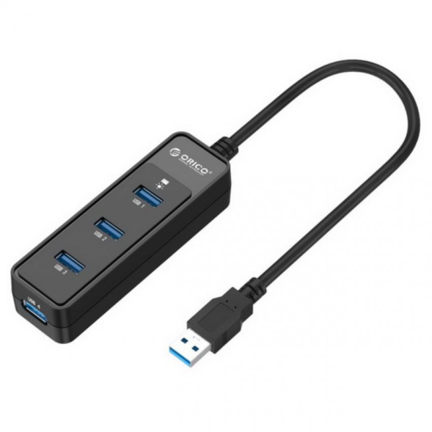 Bộ chia Hub 4 cổng USB 3.0 Orico W5PH4-U3 / ORICO W5P-u2 (Đen)