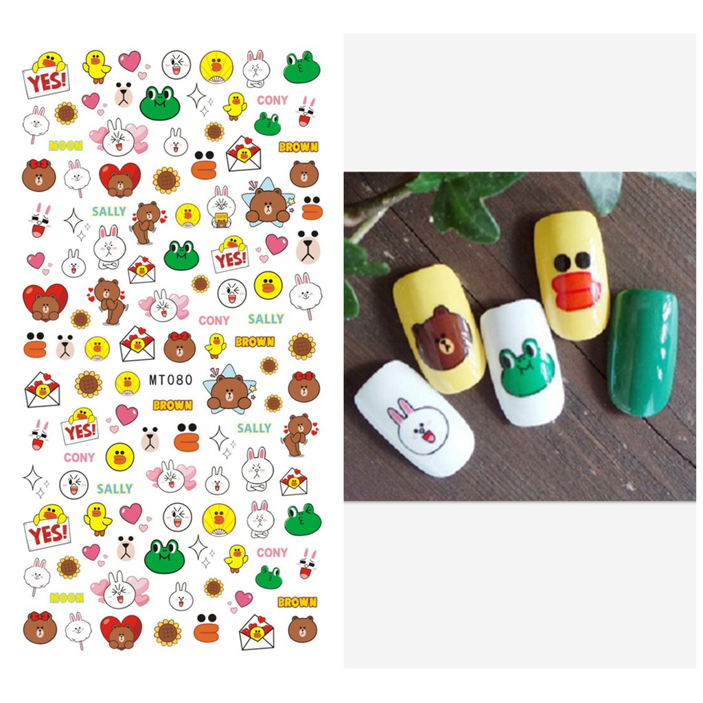 Sticker dán móng hot 2021 c