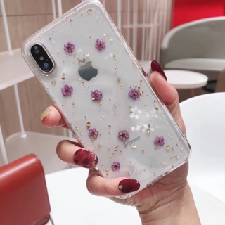 Ốp lưng hoa khô ép