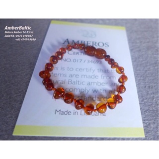 Vòng tay Amber bé 0-3 tuổi VTABN1