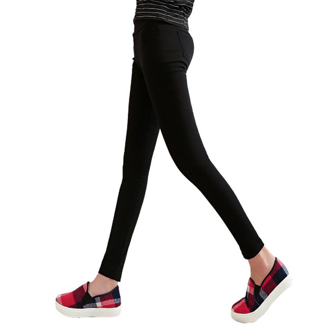 (Có bigsize)Quần Legging giả Jean cạp cao ôm dày giãn tốt hai loại lót lông không lót lông | BigBuy360 - bigbuy360.vn