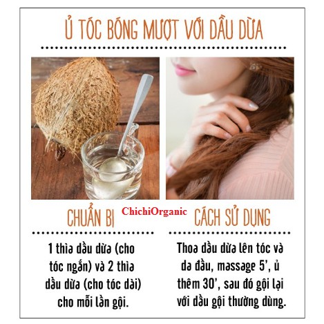 Dầu Dừa Hữu Cơ Nguyên Chất Ép Lạnh Vietcoco Chai Nắp Giật, Vòi Nhấn, Vòi Xịt | Thế Giới Skin Care