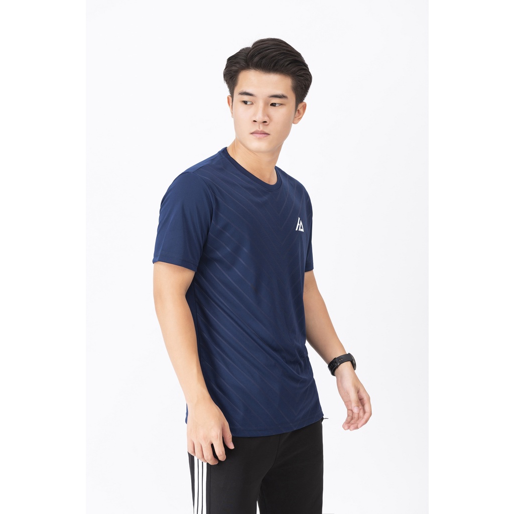 Áo thun thể thao nam JUN FASHION STORE hình tam giác, áo phông nam thấm hút mồ hôi, thoáng khí