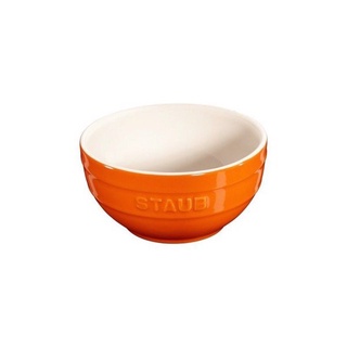 Bát staub bowl org 14cm c màu cam