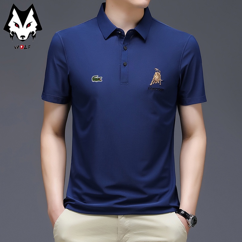 New Ariival Men Fashion Polo T-shirt Short Sleeve Casual Business Shirts T-shirts Cotton Clothing Polo Summer Shirt