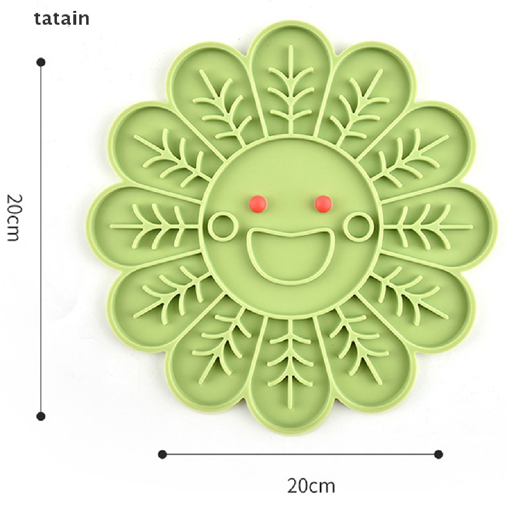 [TAT] Silicone Bowl Dog Lick Mat Slow Feeding Food Bowl For Dogs Cat Treat Feeder CVX