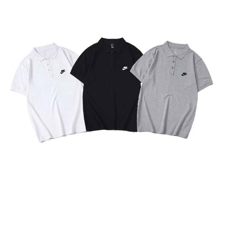 Áo Thun polo Ngắn Tay In logo Đơn Giản Thời Trang