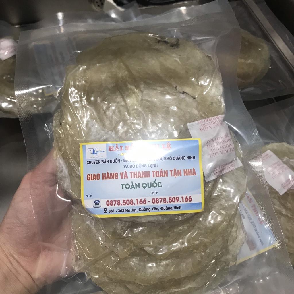 Khô cá đội đèn/ Cá sứa khô mặn dày thịt