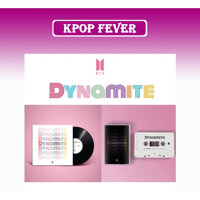 BTS - BTS DYNAMITE VINYL LP + CASSETTE