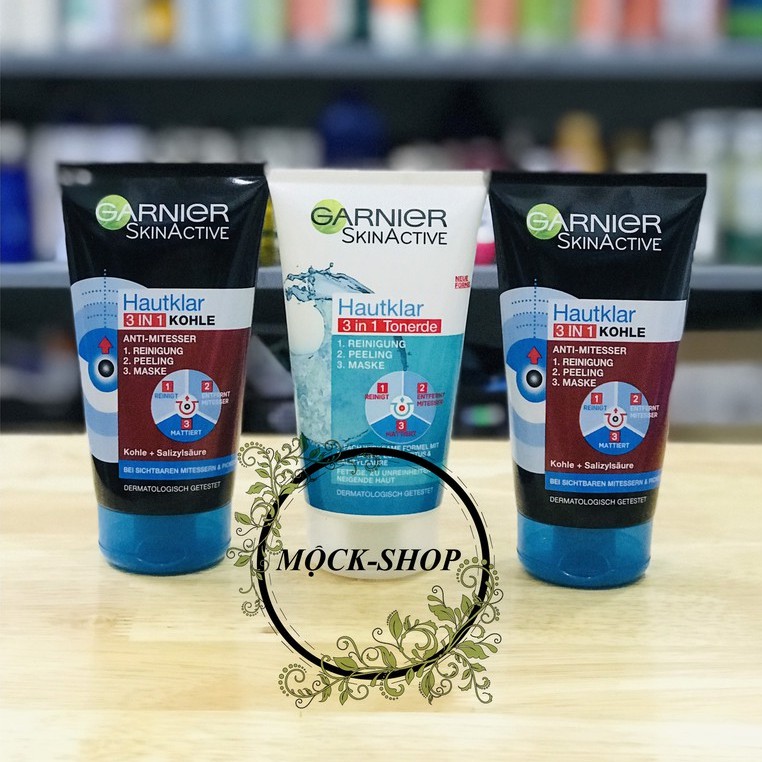 SỮA RỬA MẶT GARNIER 3 IN 1 HÀNG NỘI ĐỊA ĐỨC