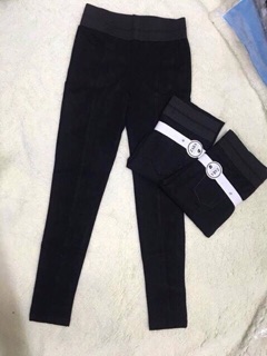 Quần legging cạp cao chun trần