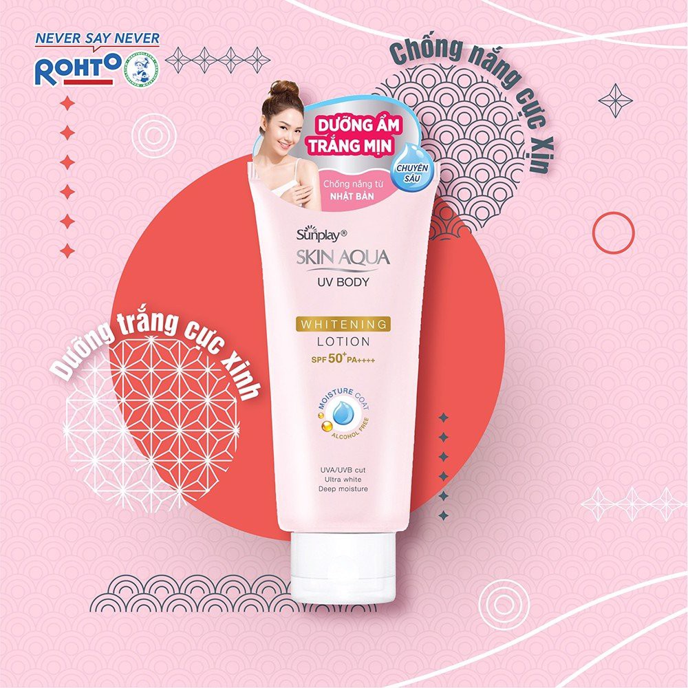 Kem chống nắng dưỡng thể Body Sunplay Skin Aqua UV Body Lotion SPF 50+ PA++++ (150g)