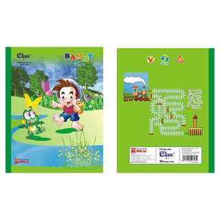 Vở 4 ô ly Class Bamby 96 trang 0393
