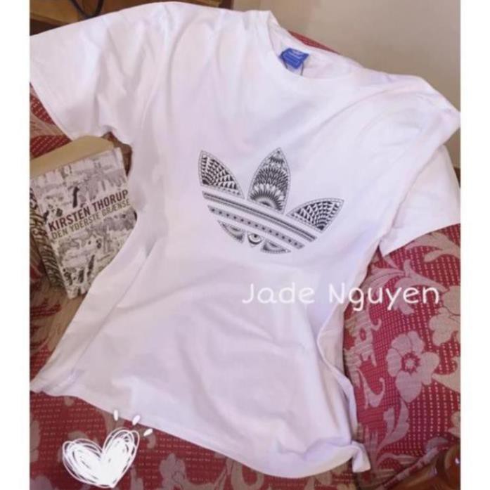 Áo phông unisex áo đôi couple adidas màu trắng freesize New 2021 * 💝  ཾ