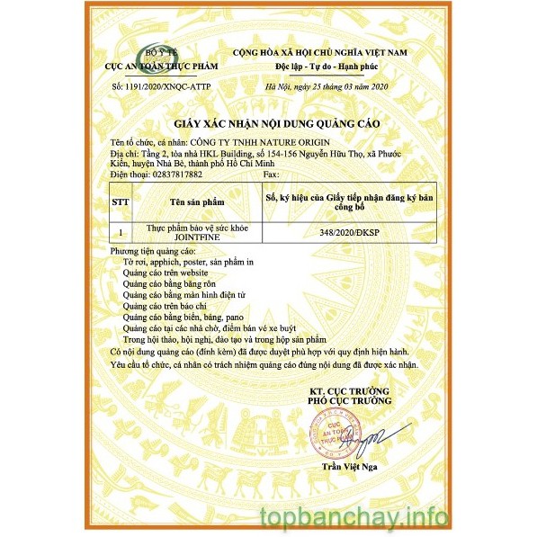 VIÊN SỦI JOINTFINE - Hỗ Trợ Xua Tan Đau Nhức - Tráng Kiện Xương Khớp Mạnh Gân Cốt - [CHÍNH HÃNG] HỘP 20 VIÊN | BigBuy360 - bigbuy360.vn