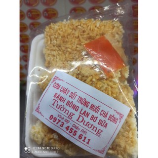 Cơm cháy chà bông sốt trứng muối đậm vị vừa ăn bịch 100g