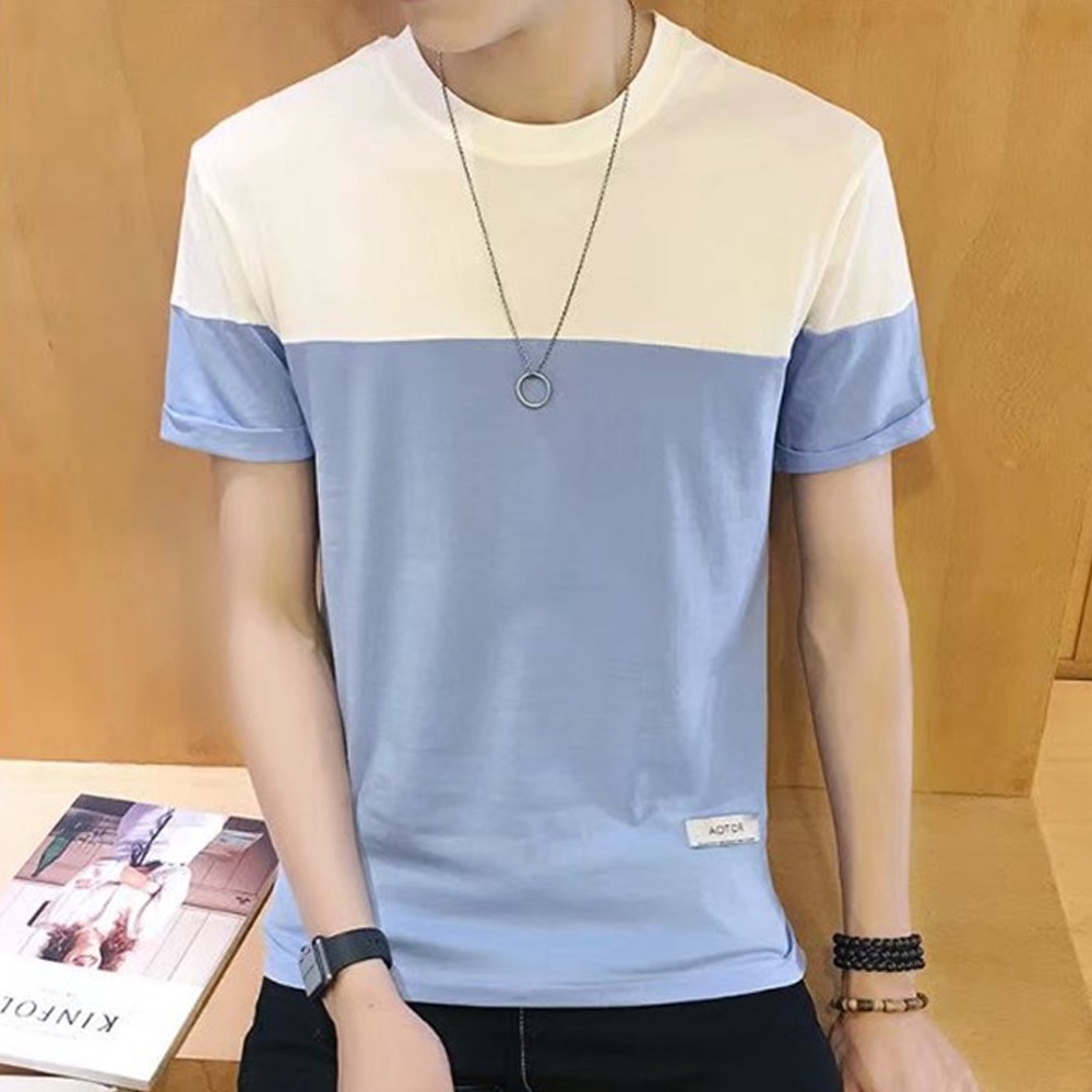 Áo Thun Nam Thiết Kế Đơn Giản Hợp Thời Trang Phong Cách Hàn Quốc