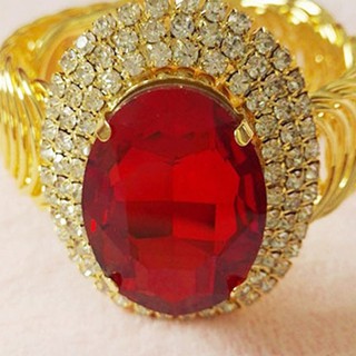 Vòng Tay Đính Đá Ruby Toàn Bộ