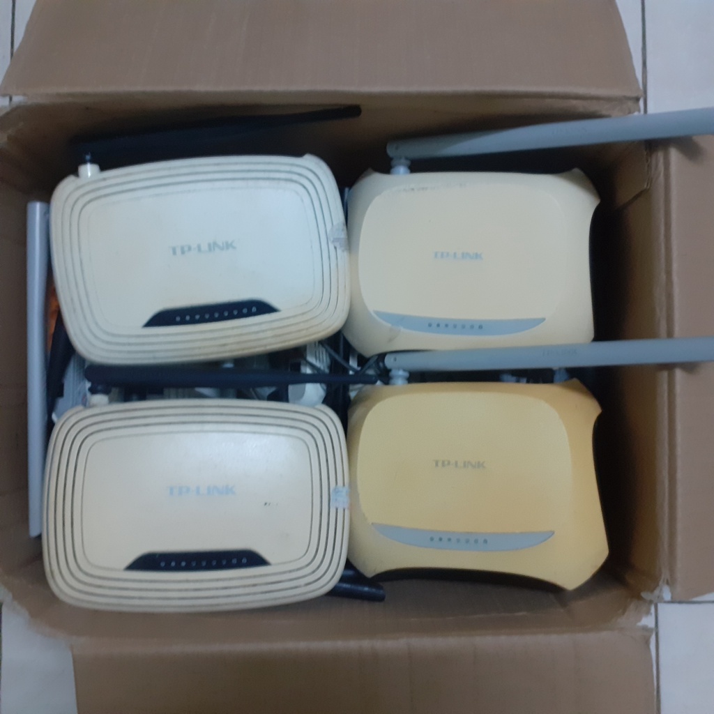 Bộ phát WiFi TPLink WR720N WR740N WR741N WR741ND đã qua sử dụng chất lượng tốt hình thức xấu bảo hành 3 tháng