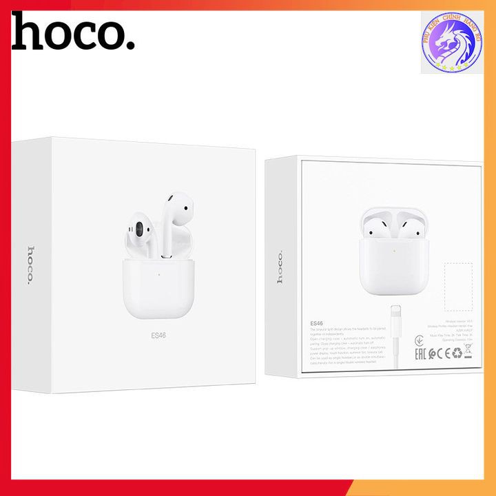 Tai Nghe Bluetooth Chính Hãng HOCO ES46/ HOCO EW03  TWS Pro V5.0 - Định Vị Tai Nghe - Cửa Sổ Popup - Đổi Tên