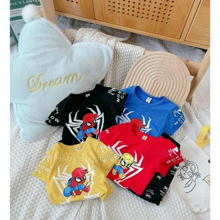 bộ siêu nhân nhện chất coron mền mịn mát an toàn cho da của bé