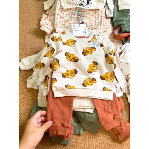 Set nỉ C&A dư xịn bé trai, bé gái