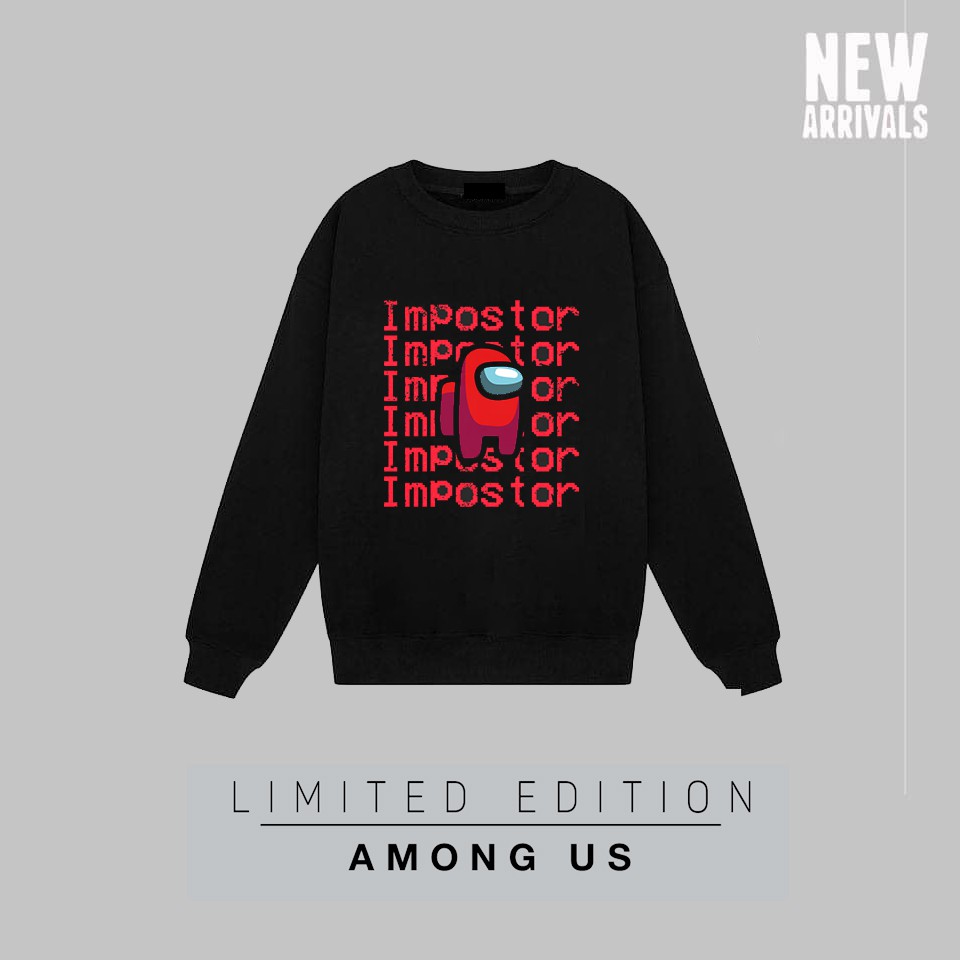 BST ÁO sweater AMong Us đẹp giá siêu rẻ cực ngầu