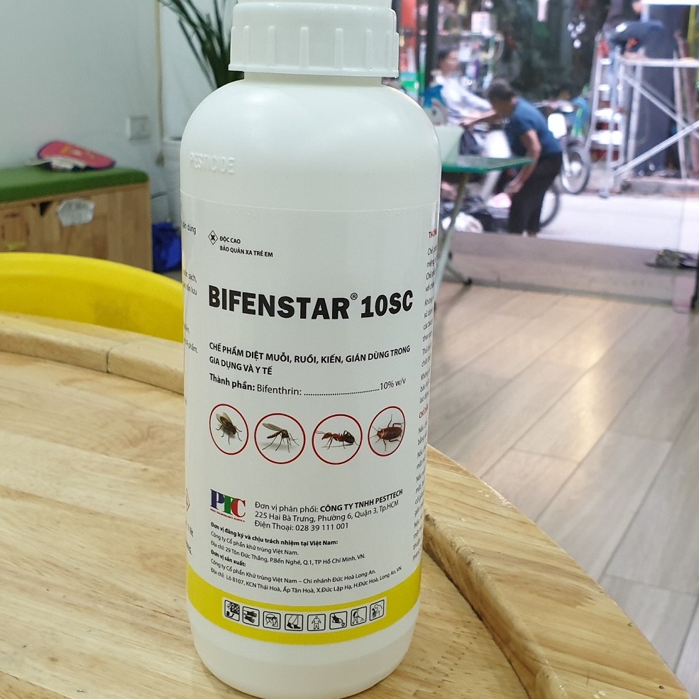 Thuốc diệt muỗi thế hệ mới - Bifenstar 10SC chai 1 lít (KHÔNG MÙI)