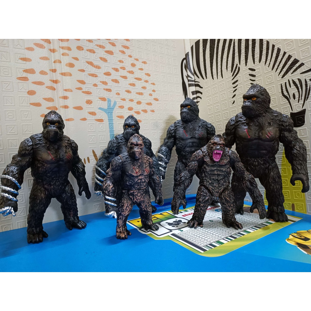 Đồ chơi mô hình nhân vật King Kong phim Đảo đầu lâu Godzilla vs Kong