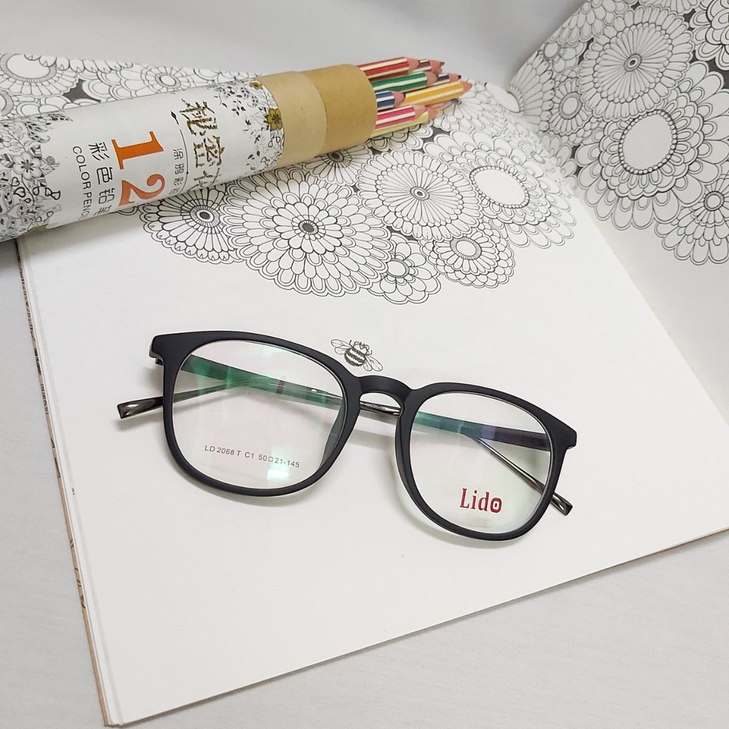 Gọng kính Nhật LIDO TR90 càng Titanium Frame Japan