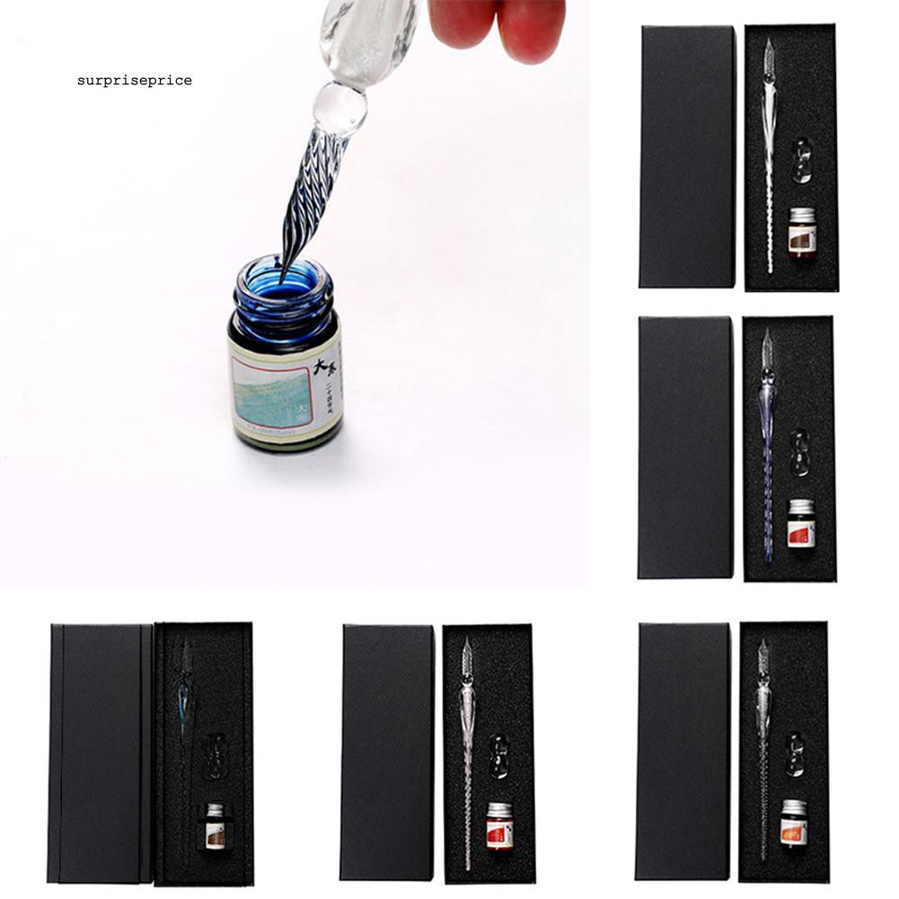 Bút mực thủy tinh thiết kế độc đáo sáng tạo