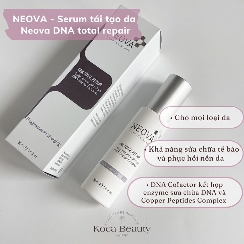Serum tái tạo da Neova DNA total repair