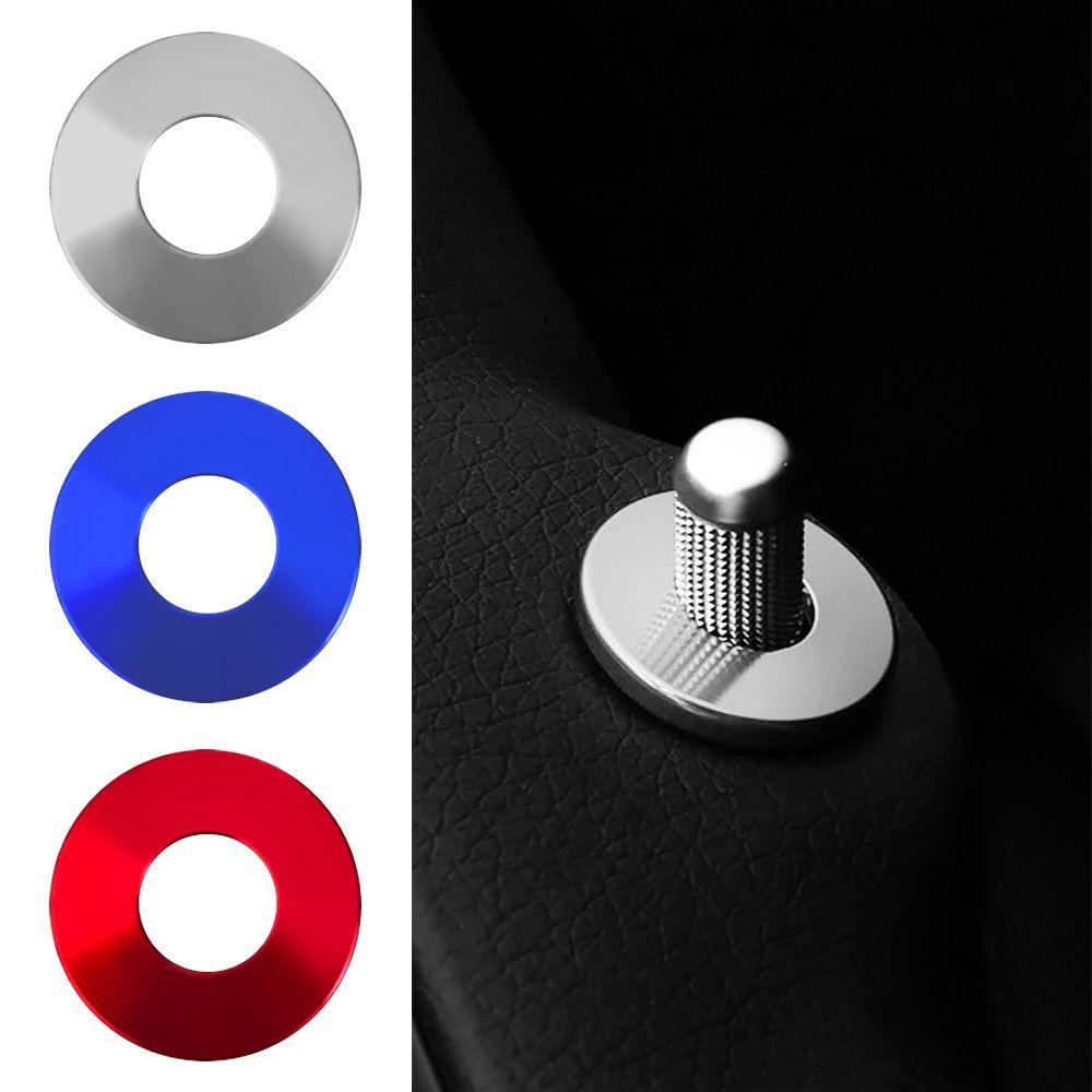 Set 4 Núm Vặn Bằng Hợp Kim Nhôm Trang Trí Cho Xe Hơi Mercedes Benz E C Class W213 W205 GLC X253