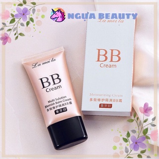 🦄 KEM NỀN BB CREAM 3IN1 LAMIELA HỒNG makeup foudation mỏng nhẹ căng bóng trang điểm nhanh nội địa sỉ tốt NGỰA BEAUTY