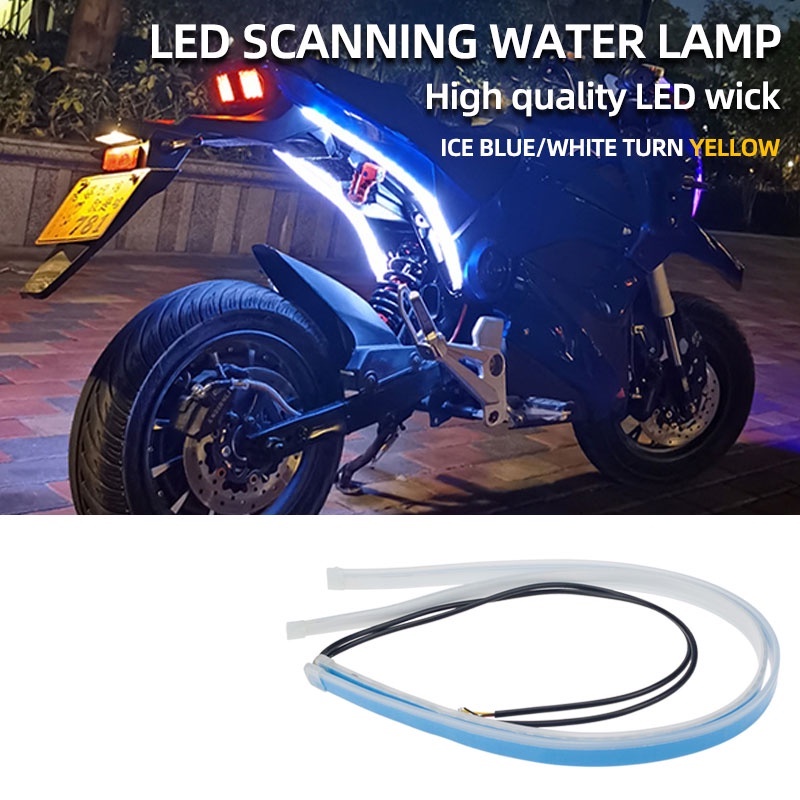 Set 2 dải đèn LED DRL KEVANLY đèn pha chạy ban ngày cho xe hơi