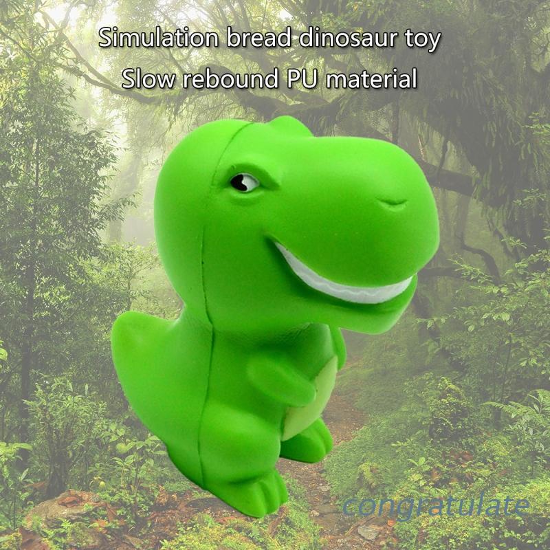 Đồ chơi squishy hình khủng long 4 inch mềm mại vui nhộn giảm stress cho bé