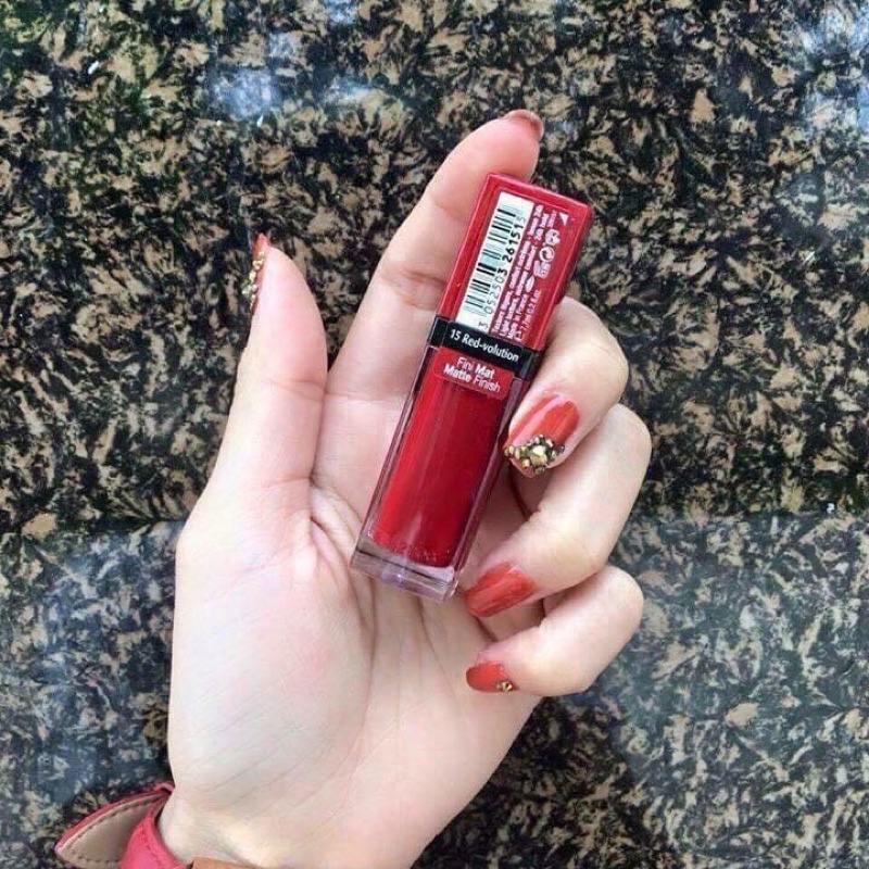 son kem BJ 15 bourjois velvet đỏ thuần